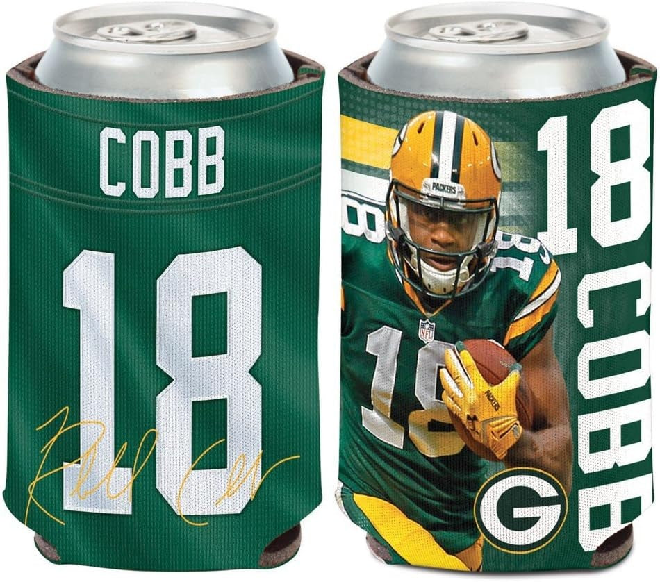Green Bay Packers s Can Cooler Randall Cobb Design