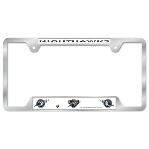UFL License Plate Frame Chrome CO