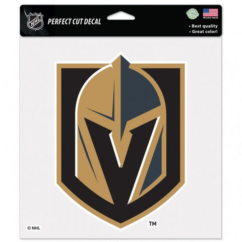 Las Vegas Golden Knights Decal 8x8 Perfect Cut Color