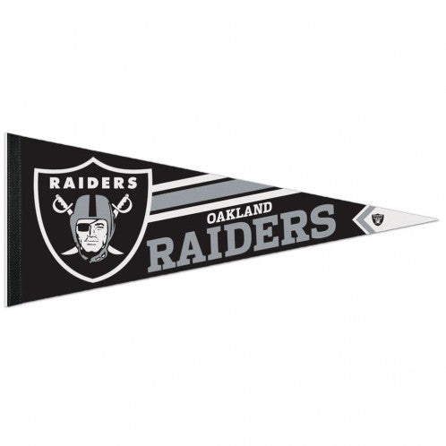 Las Vegas Raiders Pennant 12x30 Premium Style