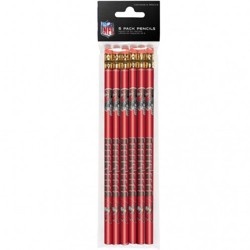Tampa Bay Buccaneers Pencil 6 Pack Special Order