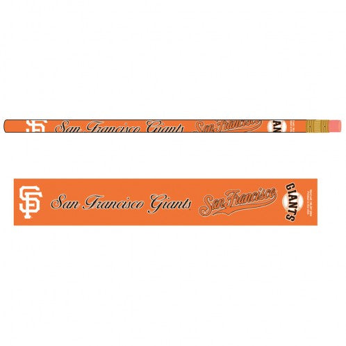 San Francisco Giants Pencil 6 Pack Special Order