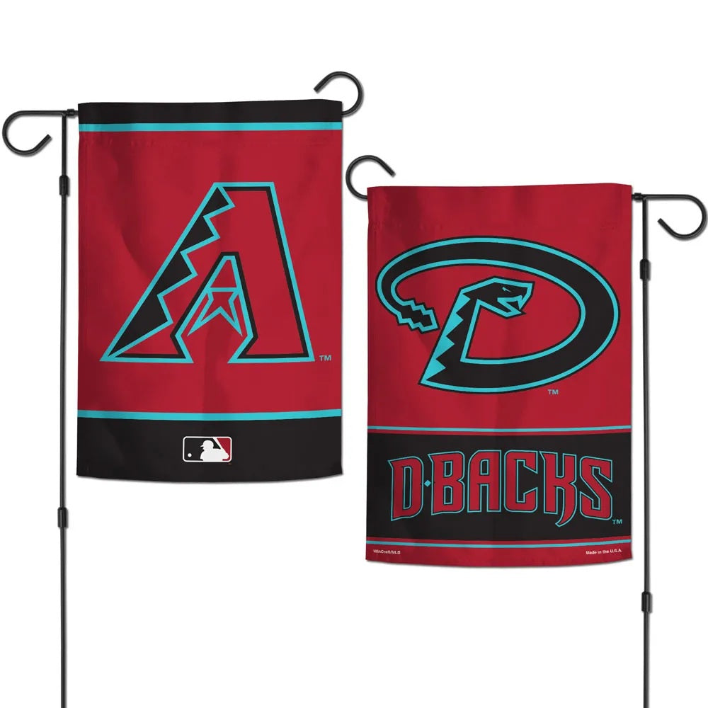Arizona Diamondbacks Flag 12x18 Garden Style 2 Sided Special Order