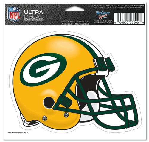 Green Bay Packers s Decal 5x6 Ultra Color