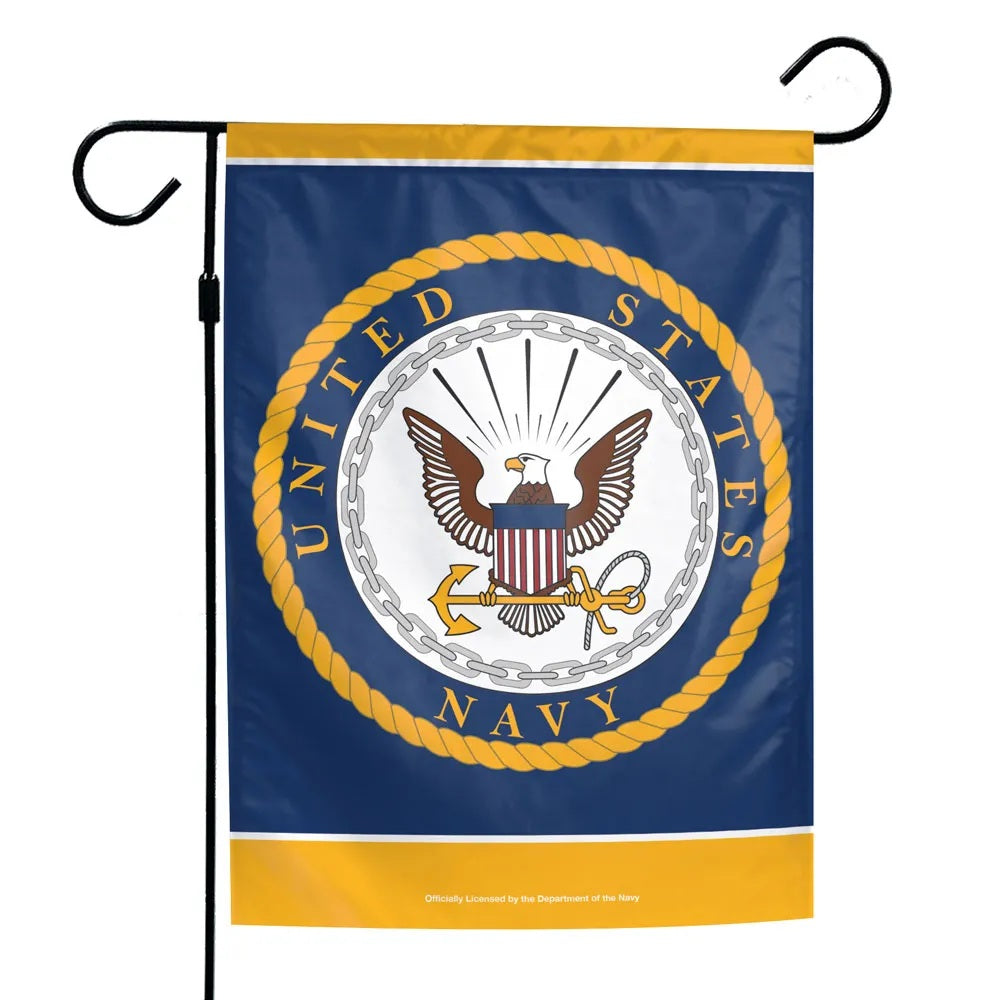 US Navy Flag 12x18 Garden Style 1 Sided