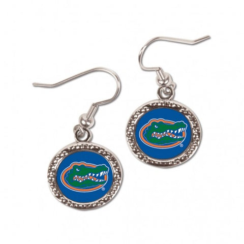 Florida Gators Earrings Round Style Special Order