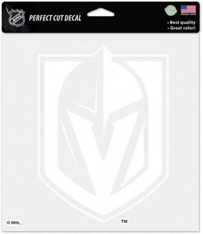 Las Vegas Golden Knights Decal 4x4 Perfect Cut White