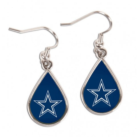 Dallas Cowboys Earrings Tear Drop Style Special Order