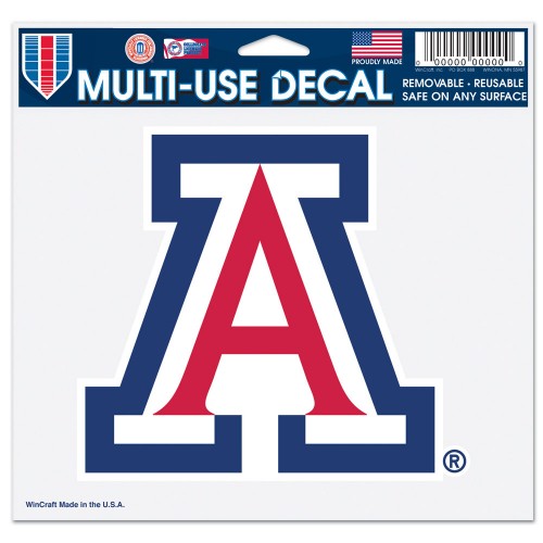 Arizona Wildcats Decal 5x6 Multi Use Color