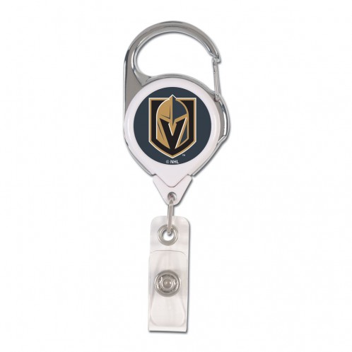 Las Vegas Golden Knights Badge Holder Premium Retractable