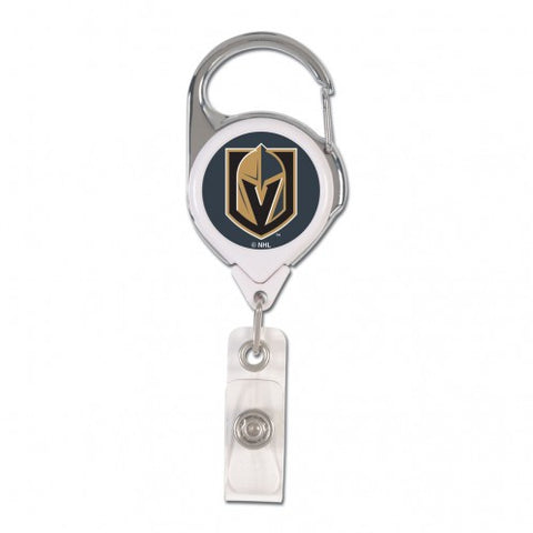 Las Vegas Golden Knights Badge Holder Premium Retractable