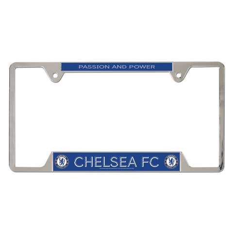 Chelsea Football Club License Plate Frame Metal