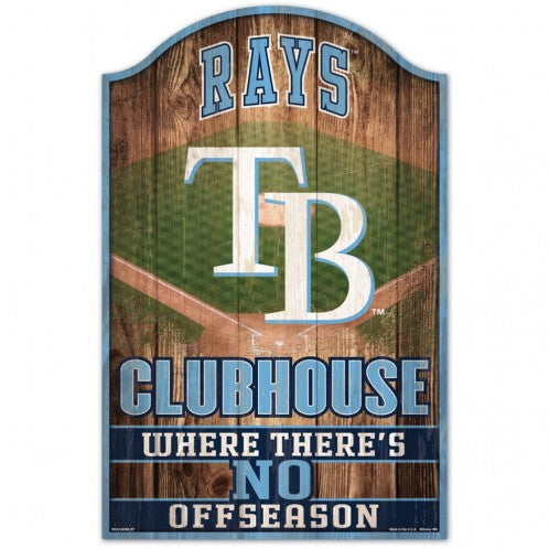 Tampa Bay Rays Sign 11x17 Wood Fan Cave Design Special Order