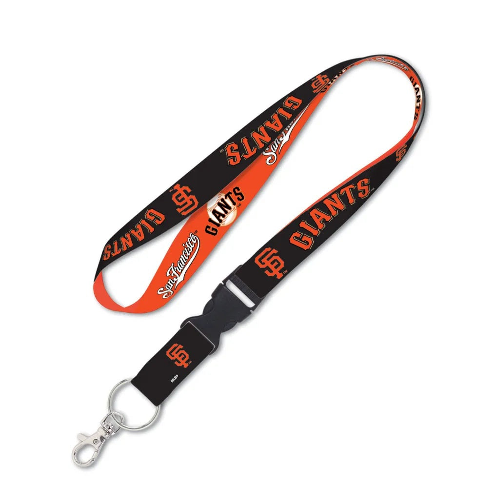 San Francisco Giants Lanyard with Detachable Buckle Two Color Special Order