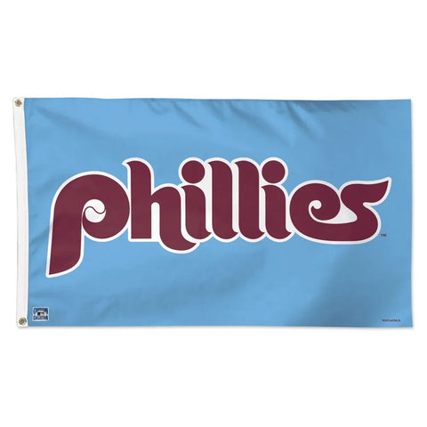 Philadelphia Phillies Flag 3x5 Deluxe Style Cooperstown Special Order