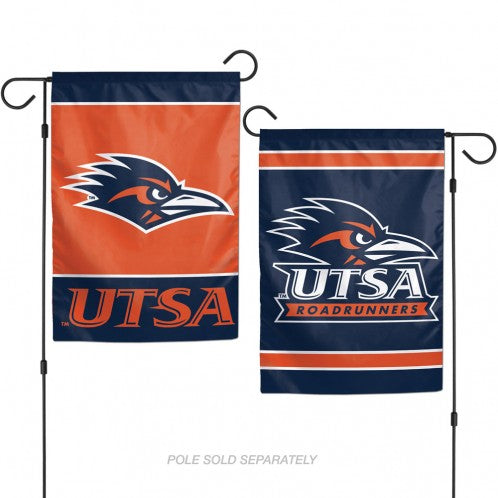 Texas-San Antonio Roadrunners Flag 12x18 Garden Style 2 Sided Special Order