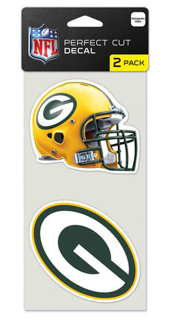 Green Bay Packers s Set of 2 Die Cut Decals