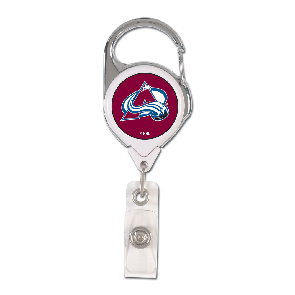 Colorado Avalanche Badge Holder Premium Retractable Special Order