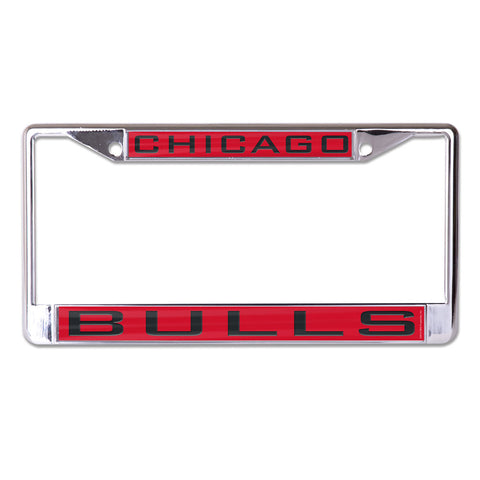 Chicago Bulls License Plate Frame Inlaid