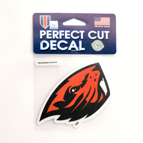 Oregon State Beavers Decal 4x4 Perfect Cut Color Special Order