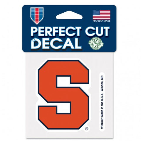 Syracuse Orangemen Decal 4x4 Perfect Cut Color