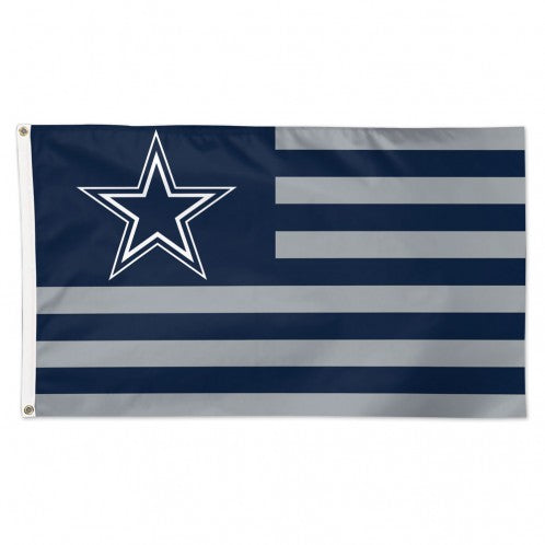 Dallas Cowboys Flag 3x5 Deluxe Americana Design
