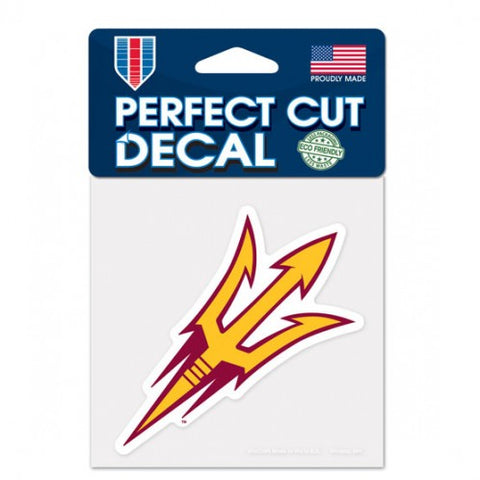 Arizona State Sun Devils Decal 4x4 Perfect Cut Color
