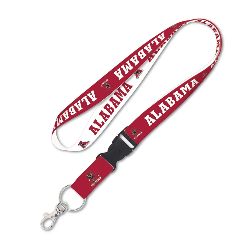Alabama Crimson Tide Lanyard with Detachable Buckle College Vault Special Order