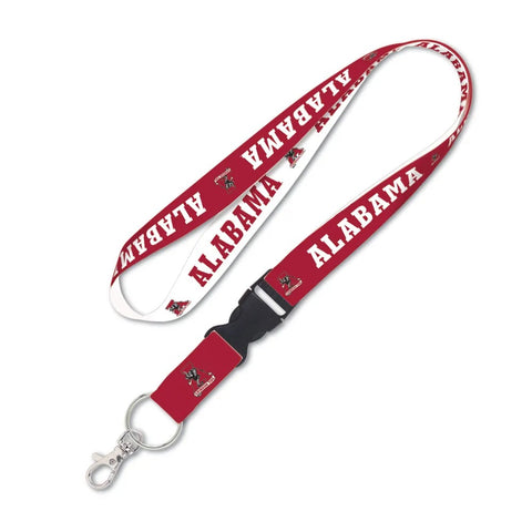 Alabama Crimson Tide Lanyard with Detachable Buckle College Vault Special Order