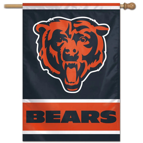 Chicago Bears Banner 28x40 Vertical