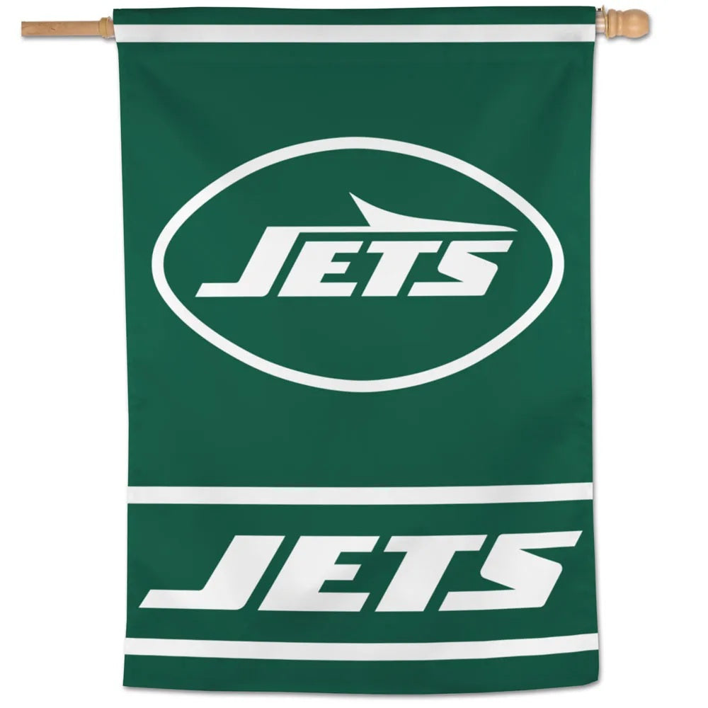 New York Jets Banner 28x40 Vertical Special Order