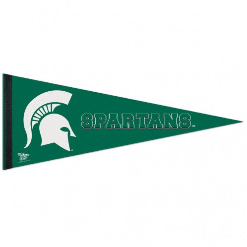 Michigan State Spartans Pennant 12x30 Premium Style Special Order