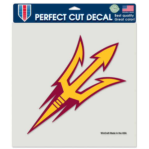 Arizona State Sun Devils ? Decal 8x8 Perfect Cut Color