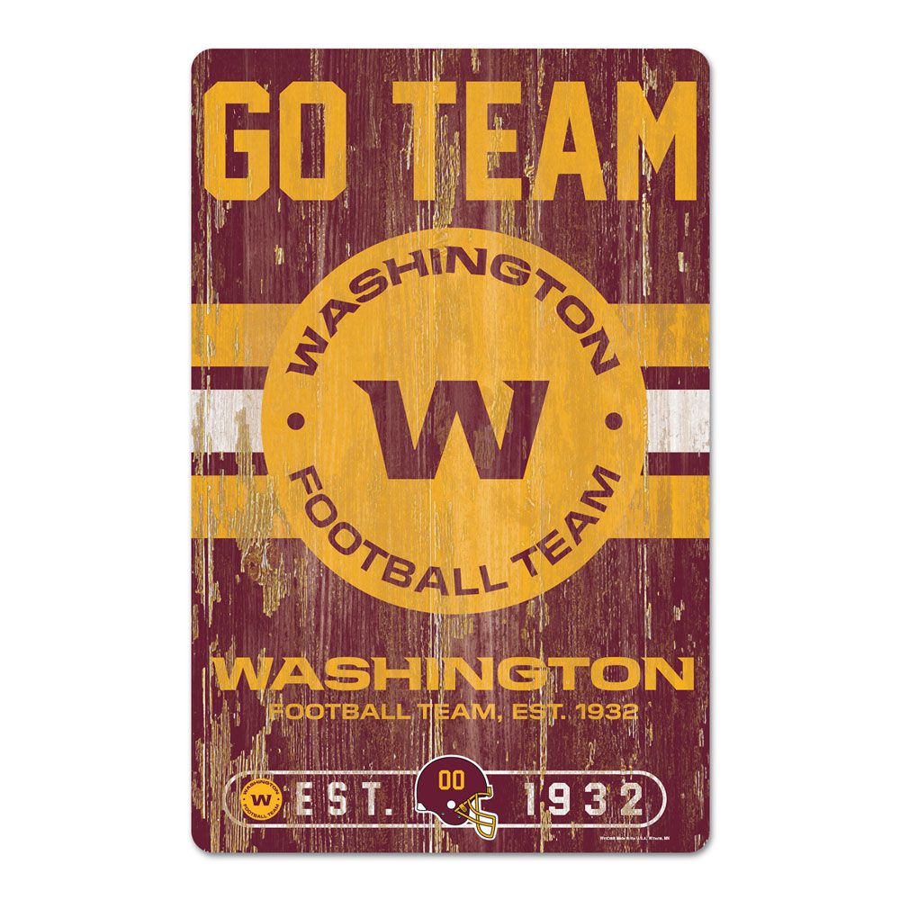 Washington Huskies Football Team Sign