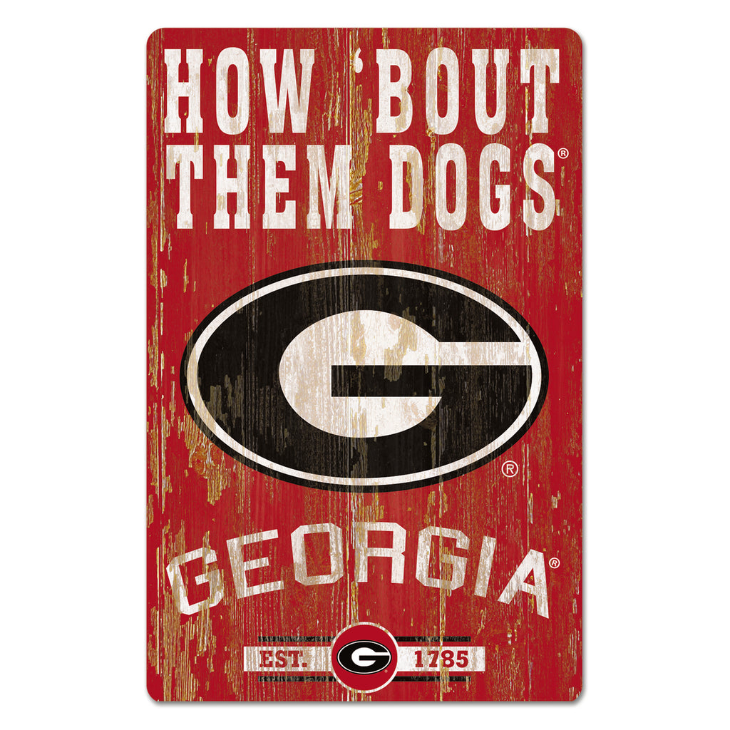 Georgia Bulldogs Sign