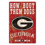 Georgia Bulldogs Sign