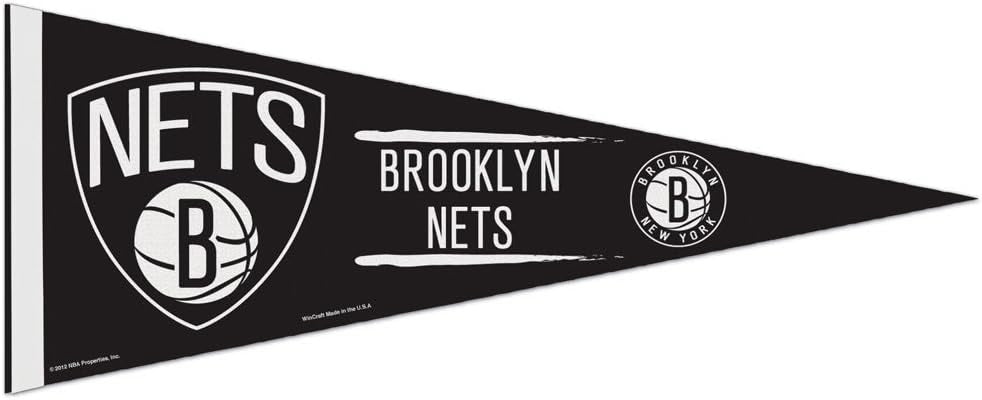Brooklyn Nets Felt Pennant 12x30