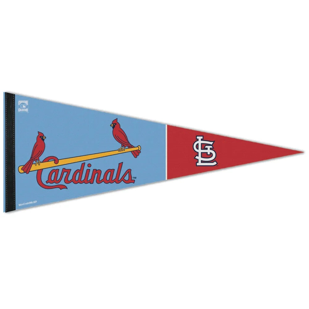 St. Louis Cardinals Pennant 12x30 Premium Style Cooperstown Special Order