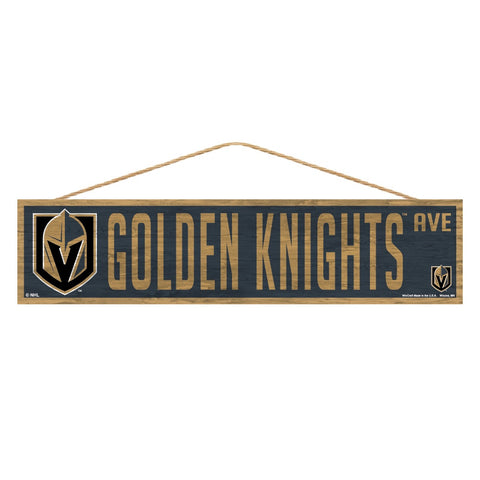 Las Vegas Golden Knights Sign 4x17 Wood Avenue Design Special Order