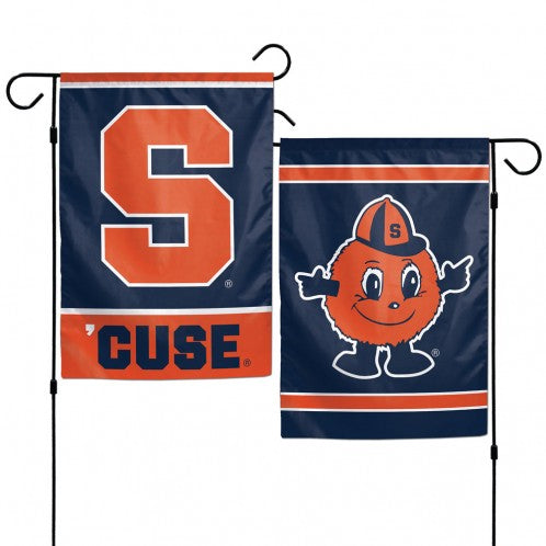 Syracuse Orangemen Flag 12x18 Garden Style 2 Sided