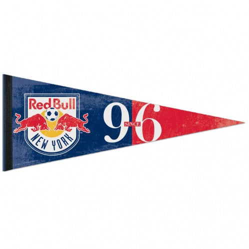 New York Red Bull Pennant 12x30 Premium Style Special Order