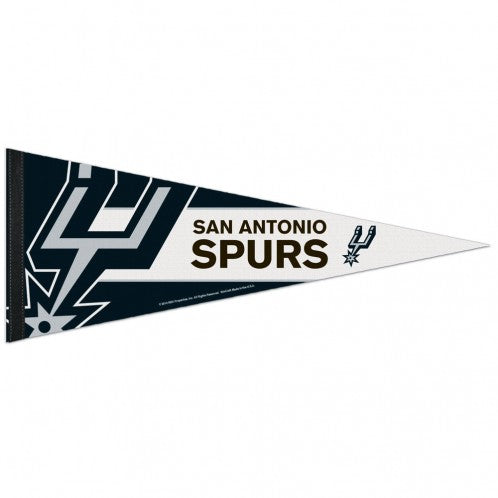 San Antonio Spurs Pennant 12x30 Premium Style Special Order