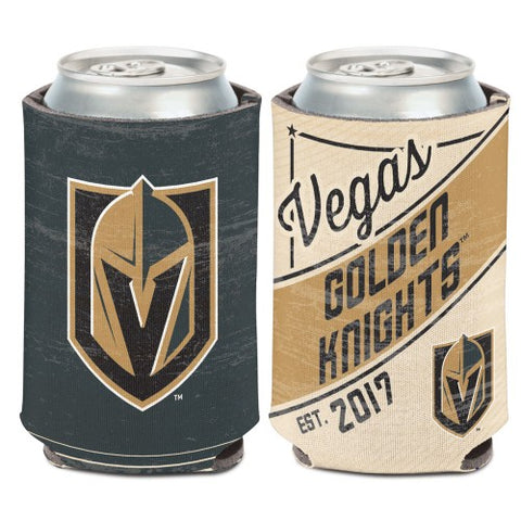 Las Vegas Golden Knights Can Cooler Vintage Design