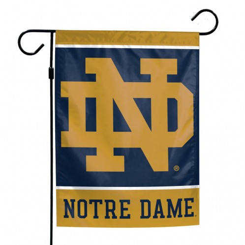 Notre Dame Fighting Irish Flag 12x18 Garden Style 1 Sided