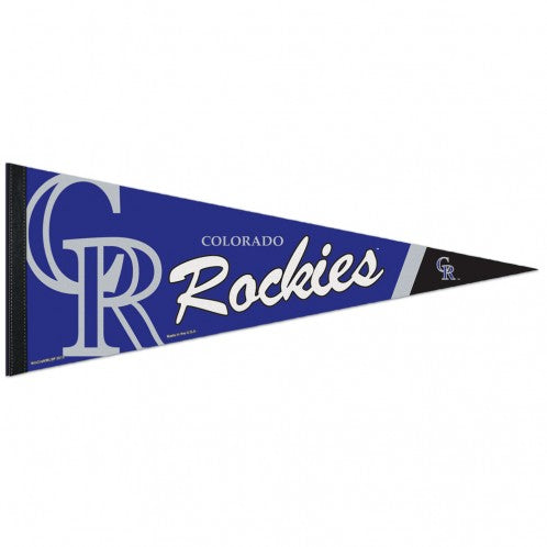 Colorado Rockies Pennant 12x30 Premium Style Special Order
