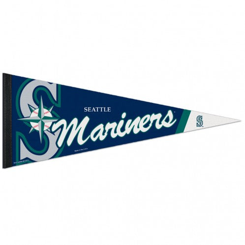 Seattle Mariners Pennant 12x30 Premium Style Special Order