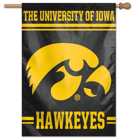 Iowa Hawkeyes Banner 28x40 Vertical Special Order