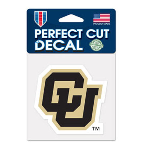 Colorado Buffaloes Decal 4x4 Perfect Cut Color