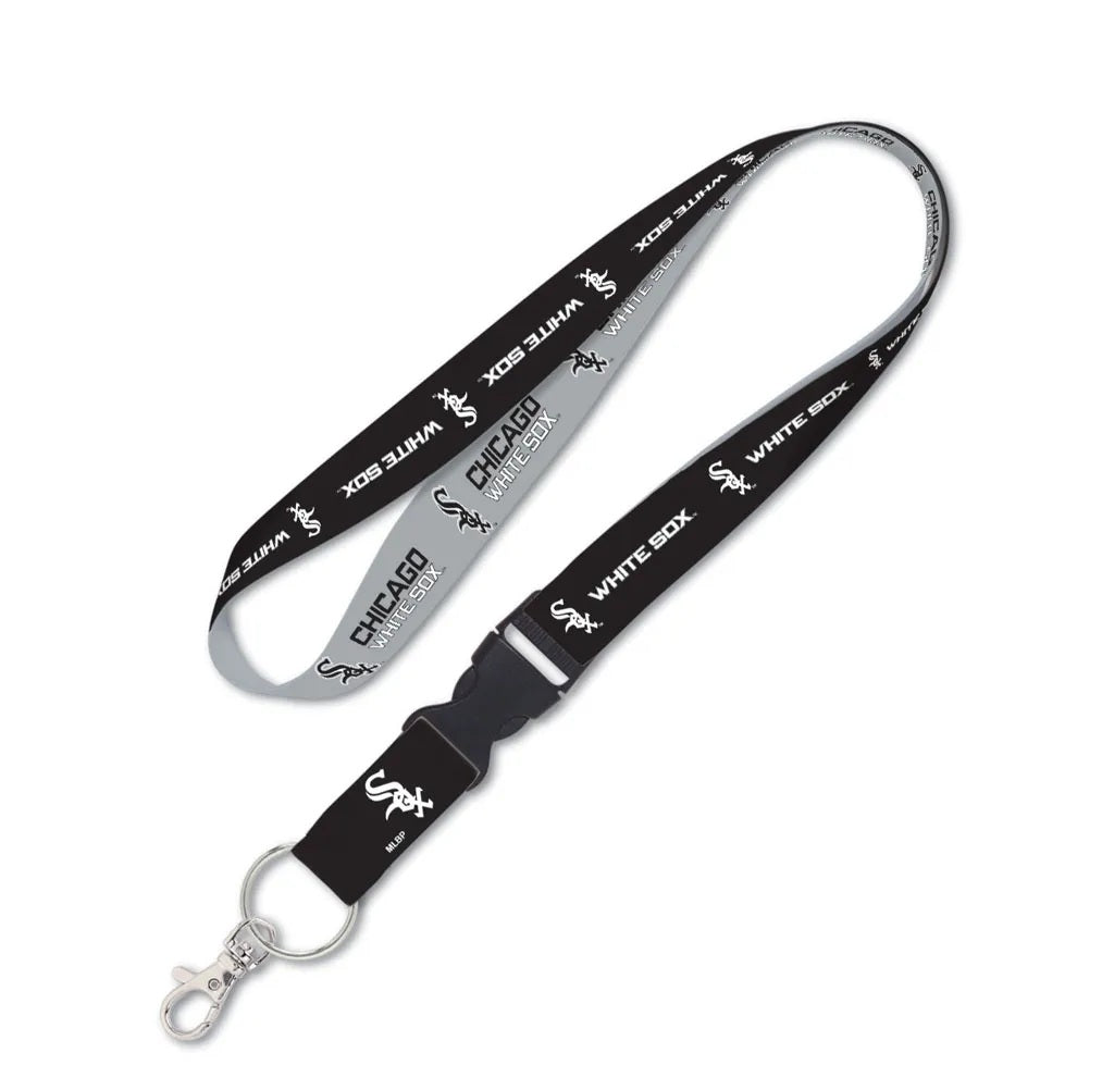 Chicago White Sox Lanyard with Detachable Buckle Two Color Special Order