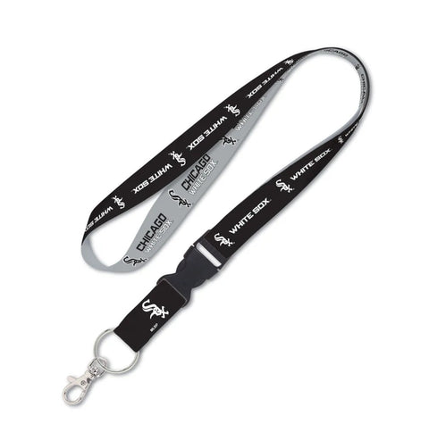 Chicago White Sox Lanyard with Detachable Buckle Two Color Special Order